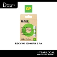 GP ReCyko 1300mAh 2 AA Battery