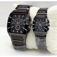 Jam Tangan Swiss Army Couple Tali Rantai