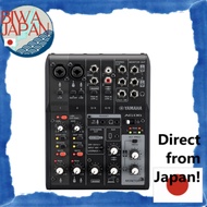 【Direct from Japan】YAMAHA AG06MK2 6-Channel Live Streaming Mixer Audio Interface Black USB-C DSP Eff