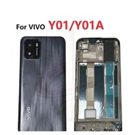 Back cover Housing For vivo Y01 Y01A LCD Front frame middle frame