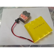 nicd battery voltage checker