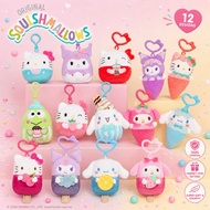 [SG 2FOR$18.9] Squishmallow Keychain 3.5inch Kuromi Cinnamoroll Pompom Melody Hello Kitty Sanrio