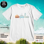 ITALY SOUVENIR T-SHIRT 11 WEAR ORIGINAL ITALY LABELTAG PREMIUM GIFT SOUVENIR CLOTHES