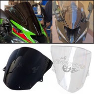 ZX-6R ZX-10R Motorcycle Windshield Windscreen For KAWASAKI ZX6R ZX10R ZX 6R 10R 2008-2010 Wind Touri