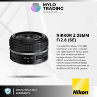 Nikon NIKKOR Z 28mm f/2.8 (SE) (WW) Lens for Nikon Z8 & Z6II & Z5 & Z30 & Z FC & Z7II & Z50 & Z9