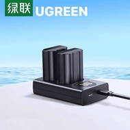 (2 batt + 1 charger) UGREEN Camera Battery ENEL15C NPFZ100 NPFW50 NPW126S NP235W