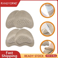 randyorke Shoe Inserts Foot Pad Non-slip Pads Sole Cushion Ball of Cushions Leather Forefoot Rest Floor Mat Girl Child