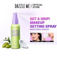[LOCAL SHIPPING] [Free Delivery] DAZZLE ME Get a Grip Makeup Setting Spray Lock Makeup (60ml)