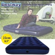 BESTWAY PORTABLE PREMIUM SERIES INFLATABLE SINGLE BED AIR BED MATTRESSES (Zulshop)
