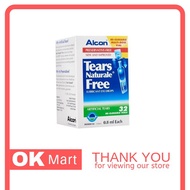 Alcon Tears Naturale Free (32 Vials x 0.8ml)