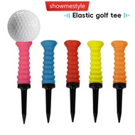SMS 1PC Golf Rubber Elastic Tee Low Resistance Soft Rubber Golf Tee Training Specific Golf Accessori