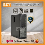 [Clearance] (Refurbished) Dell Optiplex 9010 SFF (i5-3570 3.80Ghz,250GB,4GB,DVD-RW,W7P)