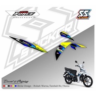 VEGA MOTORCYCLE STRIPING STICKER Force Design 09