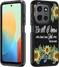 for Motorola Moto G Stylus 5G 2025 Case, Heavy Duty 3 in 1 Hybrid Hard PC & Soft Silicone Shockproof