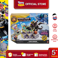 Mainan Koleksi Action Figure Treasure X Licensed Minecraft Caves & Cliffs - Ender Dragon