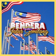 SAMBUTAN MERDEKA - BENDERA JALUR GEMILANG 2X4 & 3X6 BENDERA MALAYSIA