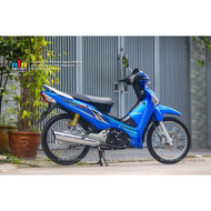 TEM RỜI mẫu zin Thái Wave 125i xanh - dán cho Future