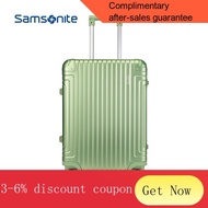 Samsonite/Samsonite Aluminum Magnesium Boarding Luggage Trolley Case Men and Women20/23Inch DB3