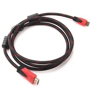 HDMI to HDMI Kabel PC Laptop Monitor Ke TV LED LCD Proyektor High Quality 1.5 Meter - Hitam