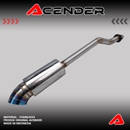 BOLT ON CIVIC FD EXHAUST - HIGH QUALITY