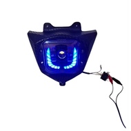 Headlamp REFLECTOR CASE DAYMAKER LED HEADLIGHT KLX CRF WR 155 SET LED