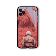 Shockproof suitable for Huawei Mate 20 Pro Mate 30 Mate 40 Pro P30 Pro P40 Pro P50 Pro Cartoon Astronaut Straight Edge Protective Phone Case