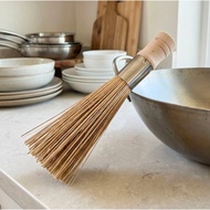 Berus Cuci Kuali Bamboo Wok Brush / Bamboo Cleaner Wok / Wok Cleaner / Cleaning Brush Wash Pan Clean