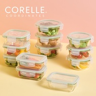 CORELLE BREEZE Mix Food Storage Container 12p BPA Free
