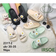 Ir-231t-2 Sandals For Girls With Happy Flower Doll Characters/Sandals For Girls Brand Slippers Size 