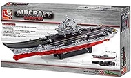 Sluban [White Large Aircraft Carrier M38-B0388, Multicoloured, Large