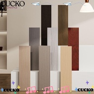 CUCKO Skirting Line, Self Adhesive Wood Grain Floor Tile Sticker, Waterproof Windowsill Living Room Waist Line