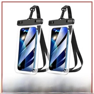 pvc transparent waterproof bag for mobile phones - for swimming, diving, and outdoor excursions