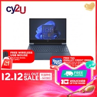 HP Victus 15-Fa1231TX 15.6" FHD 144Hz Gaming Laptop Blue ( I5-12450H 8GB 512GB SSD RTX4050 6GB W11 )