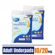 10/20PCS Adult Care Pad Adult Underpads Disposable Underpads Thickening Pregnant Care Pad Waterproof
