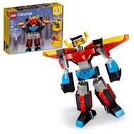 LEGO Creator 3 in 1 Super Robot Building Kit, Kids Can Build a Toy Robot or a Toy Dragon, or a Model
