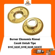 Burner Rinnai Kecil Kuningan Kompor 511 522C Termurah / Kuningan Sumbu Burner Barner Tempat Api Kepala Kompor Gas Rinnai Rinai / Sparepart Suku Cadang Kompor Gas Rinnai / Alat Kompor Gas Lengkap