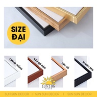 COMBO painting canvas + large picture frame 60x100, 80x80, 70x90, 60x120, 80x100, 90x90...