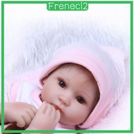 Freneci2 Mainan Boneka Bayi Newborn Silikon 16 "Seperti Asli Baju