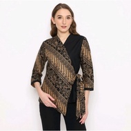 BATIKU - BLOUSE BATIK MYRA LENGAN PENDEK WANITA