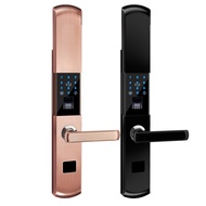 4.5-6.0V 5Way Security Door Lock Fingerprint Lock Electronic Digital Smart Door Lock APP+Touch Password+Card+Fingerprint+Key