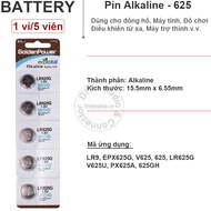 Pin LR625G EPX625G V625 625 LR9 GoldenPower 1 viên