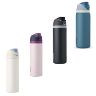 Owala FreeSip Insulated Stainless Steel Water Bottle with Straw Sports and Travel, Dreamy Field, Fog