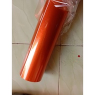 Orange candy sticker metallic orange candy SLD