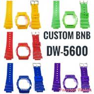 analog watch ┅CUSTOM FIT DW-5600 GW-B5600 GB-5600 BEZEL& BAND.FREE TOOLS