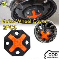 Ebike Wheel Cover Wheel Hub Cover Electric Tricycle Wheel Edge Cover 2pcs