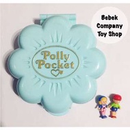 100%齊全 絕版 1990年 bluebird Polly Pocket 花店 口袋芭莉 盒子 附娃娃 古董玩具