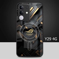 HP Case Shiny glasshp for VIVO Y29 4G - VIVO Y29 4G Mobile Phone Case - Protector VIVO Y29 4Ghp - A1