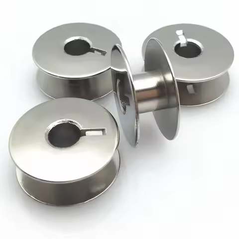 10-20PCS Sewing Machine Metal "L" Bobbins (55623S) For Singer Brother Janome Bernina Sewing Machine 