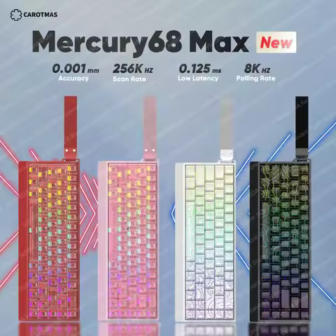 IROK Mercury68 Max mars68 pro Gaming Magnetic Mechanical Keyboard Rapid Trigge 0.001mm 8K Return 256