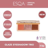 [Travel Glam Kit] ESQA Liquid Blush + Glaze Eyeshadow Trio Terlaris.